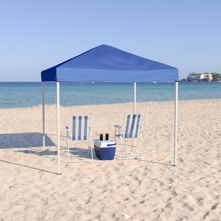 Flash Furniture 8' x 8'  Outdoor Pop Up Canopy Tent with Carry Bag JJ-GZ88-BL-GG